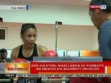 BT: Ana Julaton, wagi sa laban sa pambato ng Mexico via majority decision