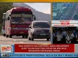 UB: Mga ahensya ng gobyerno, naka-heightened alert pa rin hanggang ngayon matapos ang Undas