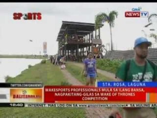 BT: Wakesports professionals mula sa ilang bansa, nagpakitang-gilas