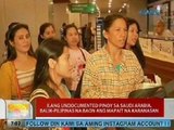 UB: Ilang undocumented Pinoy sa Saudi, balik-Pilipinas na