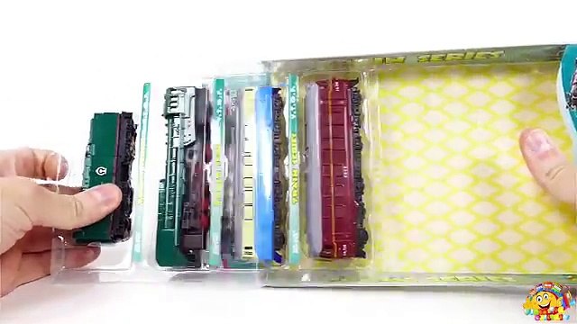 TRAINS FOR CHILDREN VIDEO: Train Metro Model Russian Moscow Metro, Second Toys Review