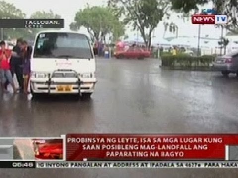 QRT: Probinsya ng Leyte, isa sa mga lugar kung saan posibleng mag-landfall ang paparating na bagyo