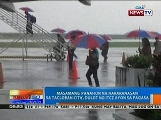 NTG: Masamang panahon na nararanasan sa Tacloban City, dulot ng ITCZ ayon sa PAGASA