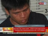 BT: Water delivery boy sa Caloocan, arestado nang tangkaing magnggahasa ng customer