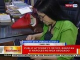 BT: Public Attorney's Office, bibigyan si Napoles ng mga abugado