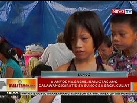 BT: 8-anyos na babae, nailigtas ang 2 kapatid sa sunog sa Brgy. Culiat, QC