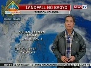 NTG: Bagyong Yolanda, posibleng magkaroon pa ng ika-3 landfall