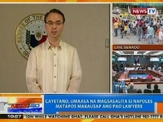 NTG: Cayetano, umaasa na magsasalita si Napoles matapos makausap ang PAO lawyers