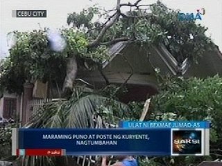 Saksi: Cebu at Bohol, apektado rin ng super typhoon