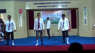 The best funny silent dance_ video perform by college boys _HD watch it again and again maka happy