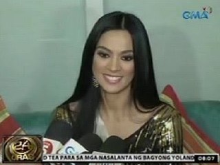 24Oras: Miss Universe 3rd Runner-Up Ariella Arida, handang tumulong sa mga biktima ni Yolanda
