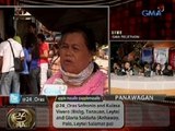 24Oras: Panawagan ng mga biktima ng bagyo sa Leyte