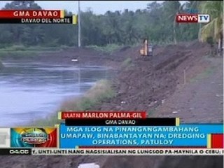 BP: Mga ilog na pinangangambahang umapaw sa Davao del Norte, binabantayan na