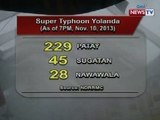 NTVL: NDRRMC: Mahigit 200 na ang patay dahil sa pananalasa ng Bagyong Yolanda