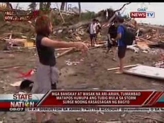 SONA: Mga bangkay at wasak na ari-arian, tumambad matapos humupa ang tubig