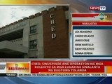 Ched, sinuspinde ang operasyon ng mga kolehiya sa mga lugar na sinalanta ng Bagyong Yolanda