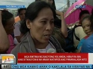 UB: Mga biktima ni Yolanda, hirap pa rin ang sitwasyon matapos ang pananalasa nito