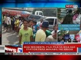 NTL : Mga residente sa Samar, pila-pila sa mga gas station para makabili ng krudo