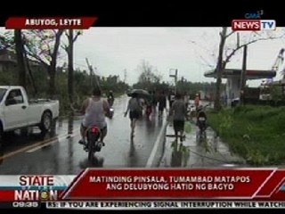 SONA: Bagyong Zoraida, nagdudulot pa rin ng pag-ulan sa ilang bayan sa Leyte