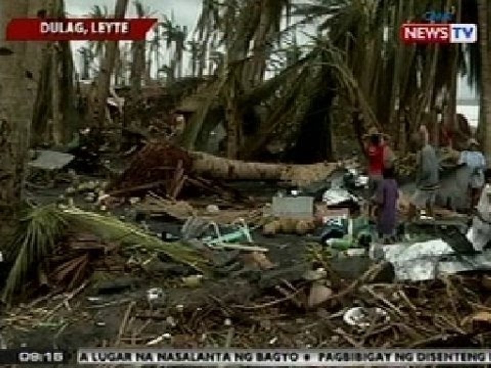 SONA: Mga bayan ng Dulag at Tanauan sa Leyte, labis ding naapektuhan ni Yolanda