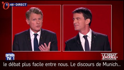 2e débat de la primaire de la gauche : échanges tendus entre Peillon et Valls