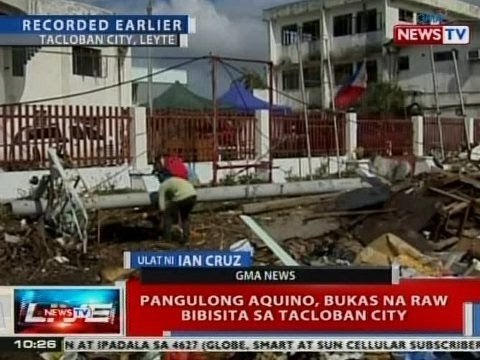 NTVL: PNoy, bukas na raw bibisita sa Tacloban City