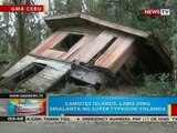 BP: Camotes Islands, Cebu, labis ding sinalanta ng Super Typhoon Yolanda