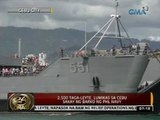 24 Oras: 2,500 lumikas na taga-Leyte, nasa Cebu na sakay ng barko ng Phl Navy