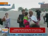 UB: Panibagong batch ng mga taga-Leyte na sumakay sa C130, dumating sa Villamor Airbase