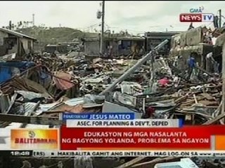 BT: Edukasyon ng mga nasalanta ng Bagyong Yolanda, problema sa ngayon