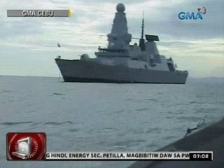 USS George Washington at pitong iba pang barko, nasa Leyte Gulf para sa "Operation: Damayan"