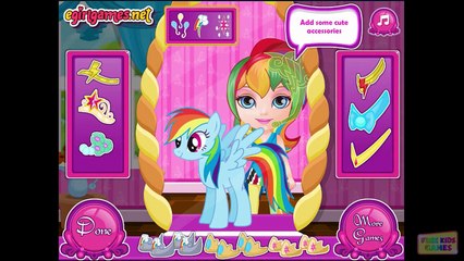 My Little Pony - Baby Barbie Little Pony Dress up Games Compilation