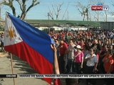 SONA: Unang flag raising ceremony sa Tacloban, naging madamdamin