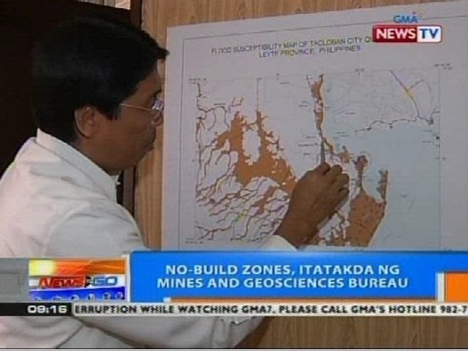 NTG: No-build zones, itatakda ng Mines and Geosciences Bureau
