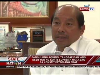 SONA: Nalalabing pondo sa 2013 PDAF, nais ng pamahalaan na gamitin para sa rehabilitasyon