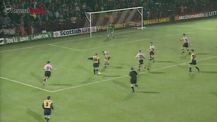 Dennis Bergkamp Sunderland goal 15 Jan 1997