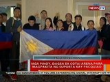 BT: Mga Pinoy, dagsa sa Cotai Arena para magpakita ng suporta kay Pacquiao sa Macau