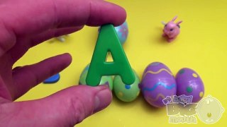 Kinder Surprise Egg Learn-A-Word! Spelling Easter Words! Lesson 2