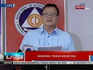 NTL: NDRRMC press briefing