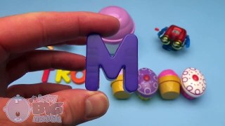Marvel Avengers Surprise Egg Learn-A-Word! Spelling Words Starting With 'T'!  Lesson 5