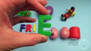 Monsters University Surprise Egg Learn-A-Word! Spelling Valentine's Words! Lesson 8
