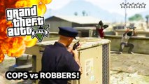 COPS vs ROBBERS (GTA 5 Funny Moments)