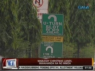24Oras: Mabuhay Christmas Lanes, inihahanda na ng MMDA