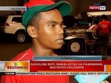 BT: Gasoline boy sa Caloocan, nakaligtas sa pamamaril matapos holdapin