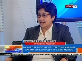 Dr. Fortun: Mahalaga ang identification ng mga labi para sa mga naiwan na kaanak sa Tacloban City