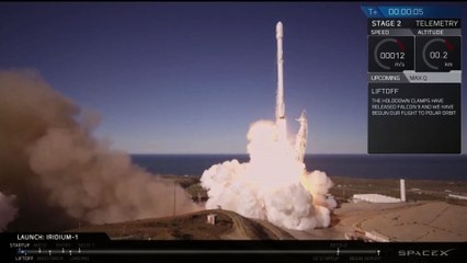 Succès du lancement de la fusée de SpaceX