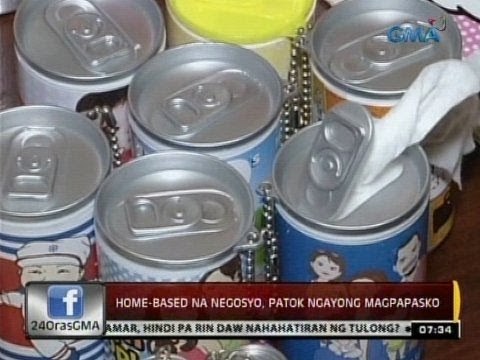 24 Oras: Home-based na negosyo, patok ngayong magpa-Pasko