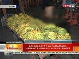 BT: Lalaki, patay sa pamamaril habang pauwi mula sa palengke