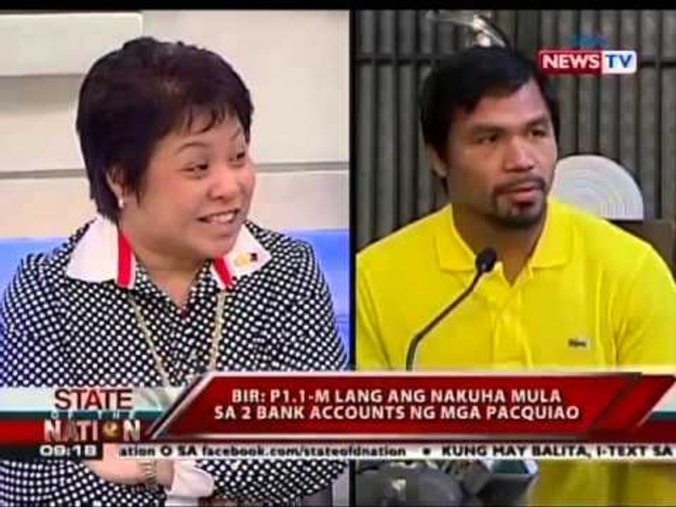 Kampo ni Pacquiao, iginiit na nagbigay ng katibayang nagbayad sila ng buwis sa IRS ng Amerika