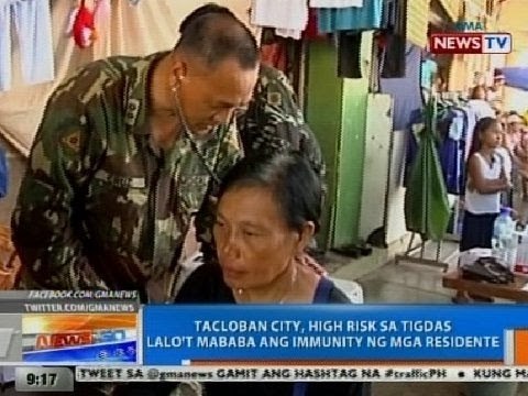 NTG: Tacloban City, high risk sa tigdas lalo't mababa ang immunity ng mga residente